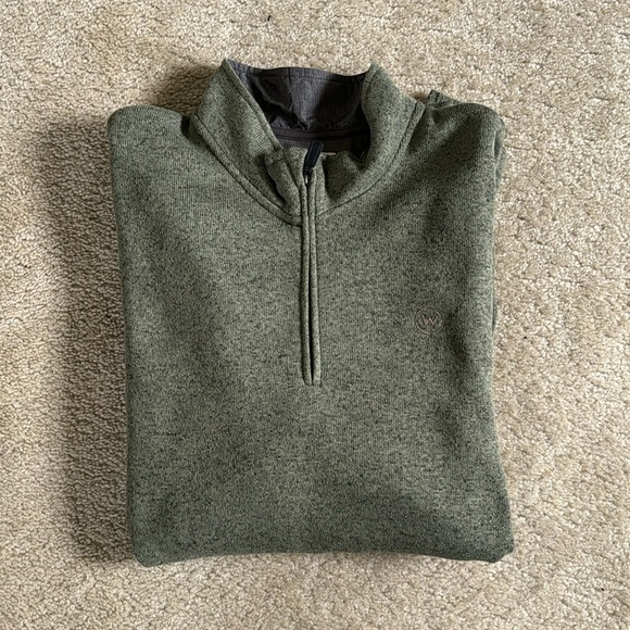 Wrangler Mens Pull Over Quarter Zip - XL - Picture 1 of 5